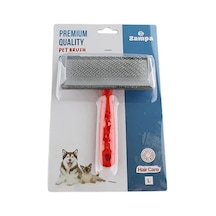 Zampa Slikon Top Başlıklı Kedi ve Köpek Fırçası Large 14x11.5cm,