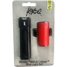 Knog Blınder Cobber 900lm Usb Ön+arka Bisiklet Işık Seti Siyah