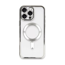 Newface Apple İphone 16 Pro Max Kılıf Kross Magneticsafe Kapak - Gümüş