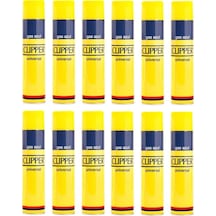 12 Adet Clipper Çakmak Gazı 250 ml