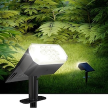 Bahçe Aydınlatması 10 Ledli Duvar Ve Yere Uyumlu Güneş Enerjili Led Işık Bahçe Işığı Gün Işığı Led Dı Çok Renkli