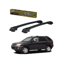 Kıa Sportage Je/km 2004-2010 Trx1 Carrier Kilitli Ara Atkı Taşıyıcı Tavan Barı Siyah