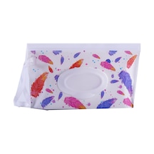 Sones Bebek Eva Islak Mendil Çantası Taşınabilir Çıkarılabilir Hijyenik Islak Mendil Çantası Tüy Diğer