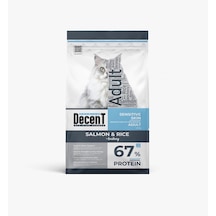 Decent Somonlu Yetişkin Kedi Maması 1.5 Kg