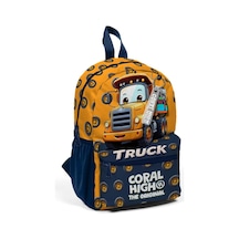 Coral High Minik Yuva Sırt Çantası Truck Desenli İki Bölmeli 33261 Çok Renkli