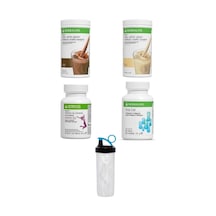 Herbalife Yukarı Kilo Kontrol Ekonomik Set Vanilya - Çikolata - Kadınlar Için - Kalsiyum - Shaker Hediye