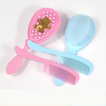 Adet/takım Yumuşak Yürümeye Başlayan Fırça Tarak Fırça Karikatür Bebek Saç Fırçası Yenidoğan Saç Fırçası Bebek Tarak Kafa Masajı Bebek Bakımı