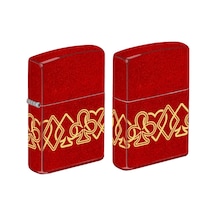 Zippo Suits Design Çakmak Çok Renkli