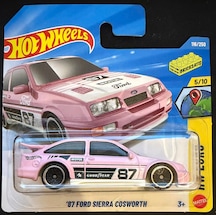 Hot Wheels Tekli Arabalar '87 Ford Sierra Cosworth Jjj74 Hw Euro Çok Renkli