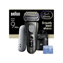 Tr Braun Series 9 Pro+ Elektrikli Tıraş Makinesi, Islak Ve Kuru, Smartcare Merkezi, 9675cc 1 - 2 Saat