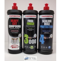 Menzerna 400 3000 Sealingwax Pasta Hare ve Boya Koruma Seti 1 Lt