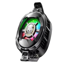 Cx6 Sıcaklık Göstergeli Güçlü Manyetik Cep Telefonu Soğutma Fanı