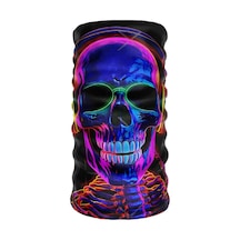 Bebo Store Motor Kullananlara Özel Desenli Buff Boyunluk Bandana Balaklava - 40124-10
