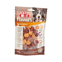 Flavours Skewer Bites Kuşbaşı Dilimli Çiğneme Köpek Ödülü 100 Gram