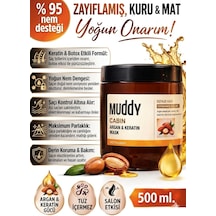 Muddy Cabin Argan & Keratin Maske 500 ML