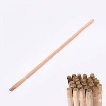 Şeylişeyler - 150 Cm Ahşap Fırça Ve Vileda Sapı 10 Adet