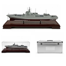 Detaylı Metal Gemi Savaş Gemisi Modeli 46cm