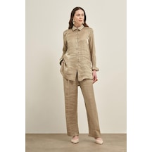 FTZ Women Ftz Parlak Modal Takım Çağla 31002 Çağla