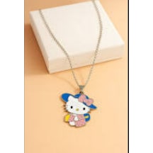 Beren Aksesuar Stainless Steel Hello Kitty Çelik Kolye Gold