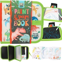Topmodel Dino World Paint & Swipe Book
