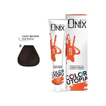 Tüp Saç Boyası 60 Ml Profesyonel Boya - 5 Açık Kahve