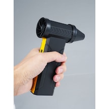 Kana Vıolent Fan Hava Üfleyici/taşınabilir Turbo Fan, 10000 Mah Pc Ev Araba Temizleme İçin