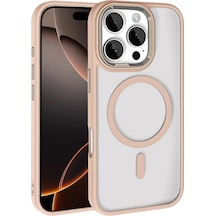 Joko Apple iPhone Uyumlu 16 Pro Max Terea Magsafe Kapak - Gold Çr