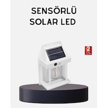 Home Solar Sensörlü Dış Mekan Lamba 3 Işık Modlu Ve Ip65 Dayanıklı Çok Renkli