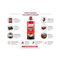 Kamp Gazı - Gaz Kartuşu - 393 Ml Kırmızı