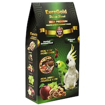 Euro-gold - 443 - Deluxe Papağan Fruıts-nuts 650 Gr X - Flzdgnkr - 2 Adet
