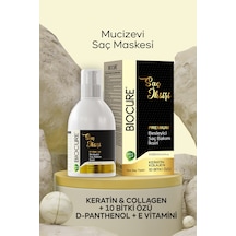 Biocure Premium Keratin & Collagen & 10 Bitki Özlü Besleyici Saç Bakım Maskesi 250 ML