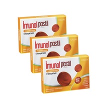 Orzax İmunol Portakal Aromalı Pastil 3 x 12 Pastil