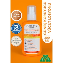 Vücut Losyonu Spf 50+ Pa+++ Uva/uvb Güneş Koruması, 72 Saat Nem, Leke Karşıtı Etkili - 200ml
