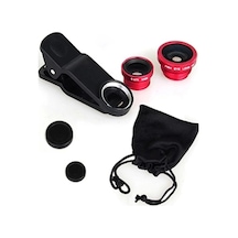 Balık Gözü Cep Telefonu Lensi Çok Renkli