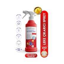 3x Konsantre Güçlü Formül Leke Çıkarıcı Sprey Temizleyici 500 Ml