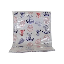Lokman Avm Kasap Plast Lamineli Kasap Kağıdı Desenli Düz Tabaka 35 x 50 CM 1000 G 1 Paket