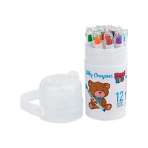 Kk500 Kids Pastel Boya Sılky Crayons 12' Li Renkli