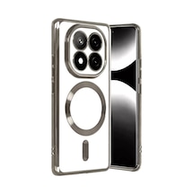 Xiaomi Redmi Note 15 Pro 4g Uyumlu Kross Magneticsafe Kapak - Titan Gri