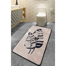 Chilai Home Lipha Bej 70x120 Cm Banyo Halısı Djt Renkli