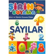 Karatay 4e Şirin Boyama Kitabı Sayılar 16 Syf