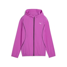Puma Run Velocıty Woven Jacket W Kadın Ceket Mor