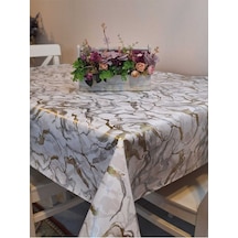Elyaflı Pvc Masa Örtüsü Modern, Dayanıklı, Silinebilir Ve Şık Görünüm Fnt1280 Sarı