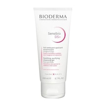 Sensibio Ds+ Hassas Ciltler Yağlı Pullanma Karşıtı Arındırıcı Temizleme Jeli B6 Vitamini 200 Ml Açık Mavi