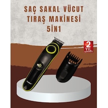 Profesyonel Erkek Saç Sakal Şekillendirme Ve Vücut Bakım Seti Şarjlı Tıraş Makinesi - Lisinya