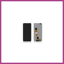 Gees Global Samsung Uyumlu Galaxy M11 - M115 Çıtasız Ekran Dokunmatik Siyah Gbzs