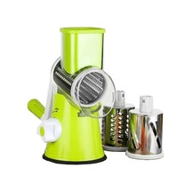 Mutfak Peynir Doğrama Makinesi Döner Sebze Kesici Meyve Dilimleyici 3 Keskin Paslanmaz Çelik Tambur Sebze Doğrama Aletleri Yeşil Yeşil Mutfak Peynir Doğrama Makinesi Döner Sebze Kesici Meyve Dilimleyici 3 Keskin Paslanmaz Çelik Tambur Sebze Doğrama Aletleri Yeşil Yeşil