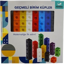 +8 Yaş Geçmeli Birim Küpler 100 Adet (gürbüz Yayınları)
