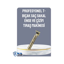 Lcd Ekranlı Şarjlı Tıraş Makinesi Erkek Saç Sakal Kesme Diğer