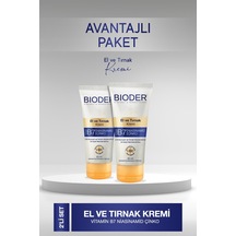 Bioder El Ve Tırnak Kremi 50 Ml 2 Adet