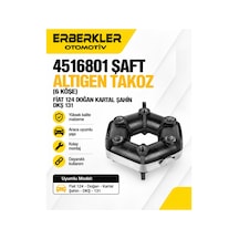 4516801 Şaft Altıgen Takoz 6 Köşe Fıat 124 Doğan Kartal Şahin Dkş 131 Mh17012-nur - Erb1935